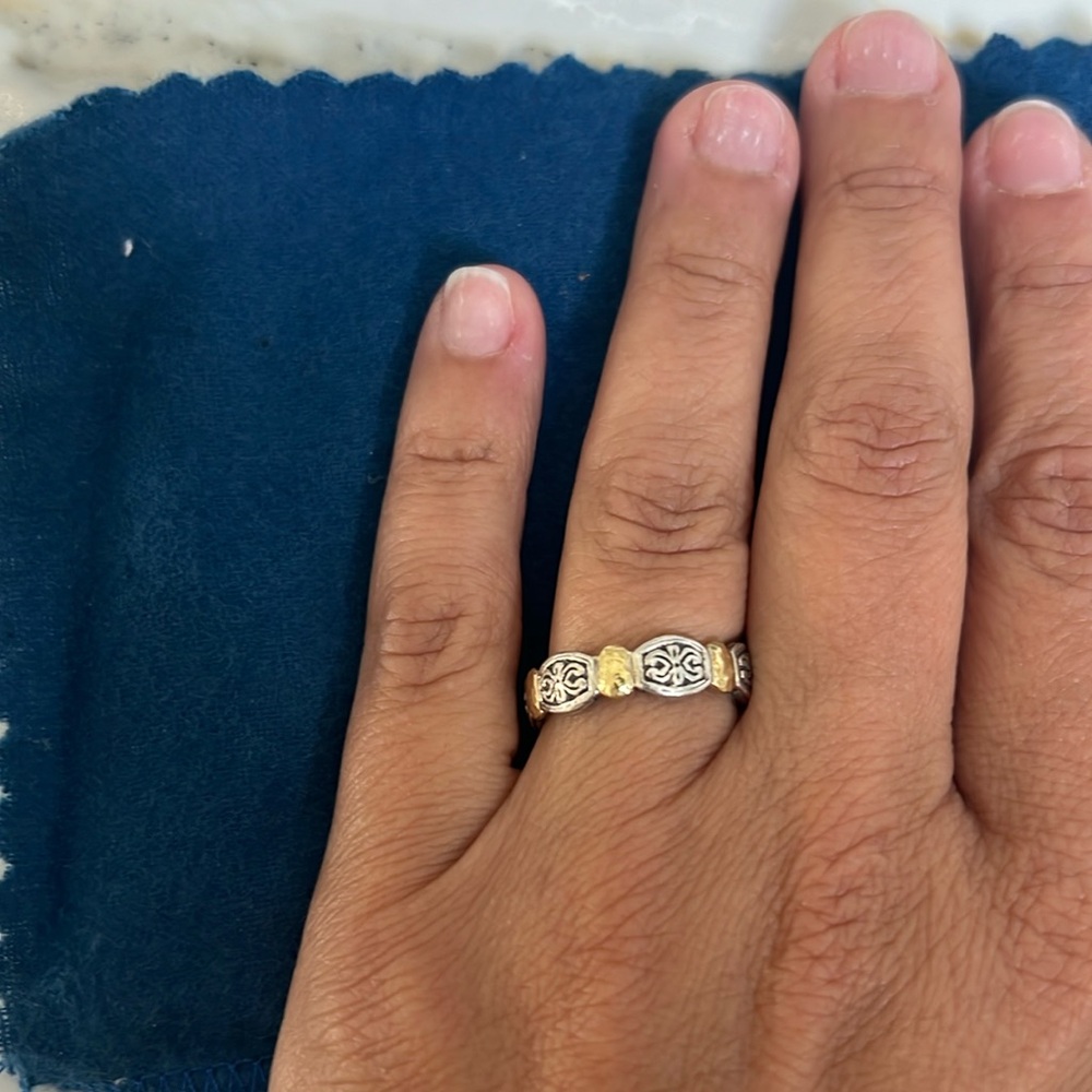 Konstantinos Aspasia ring size 6